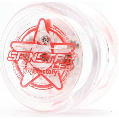 Yoyofactory yoyo Spinstar LED svítící Červená – Hledejceny.cz