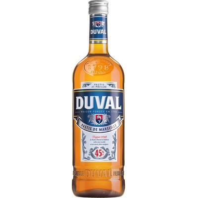 Duval Pastis 45% 0,7 l (holá láhev)