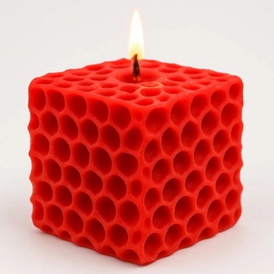 Svíčkománie3D Zajímavý patvar červená 90 g