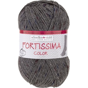 Schoeller + Stahl Fortissima Color 90005-576 Dark Grey Плетива прежда (90005-576)