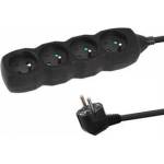 Esperanza power strip 4 sockets 3m black