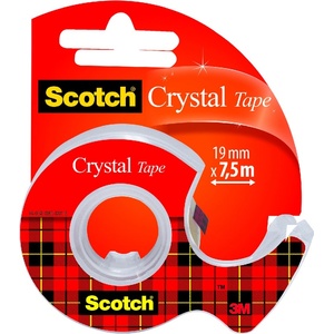 3M Лепяща лента Scotch Crystal 19 мм x 7, 5 м 1 бр