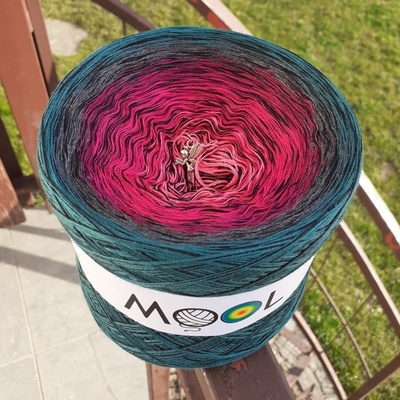 MOOL RAINBOW č.521 4nitka
