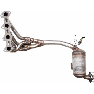 JMJ 1091097Katalyzátor výfuku MERCEDES A 140 W168 1.4i , MERCEDES A 160 W168 1.6i , MERCEDES A 190 W168 1.9i