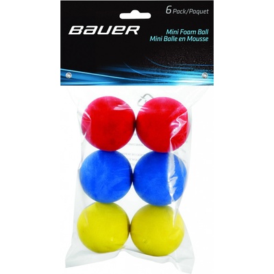 Bauer Mini Foam Ball 6 pack