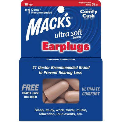 Mack's Ultra Soft špunty do uší 3 páry
