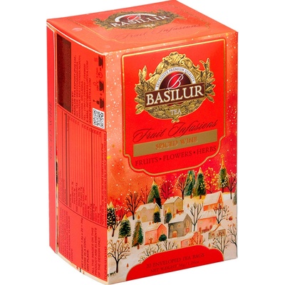 Basilur Christmas Fruit Spiced Wine přebal 20 x 1,8 g