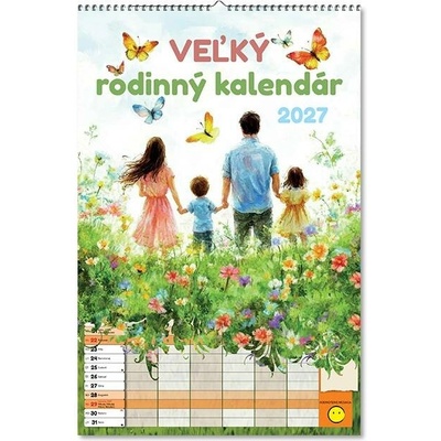 Nástenný Veľký rodinný 2027