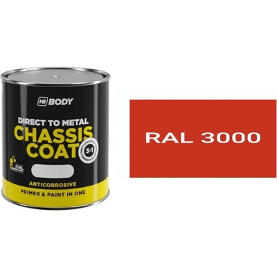 HB BODY 410 chassis coat RAL 3000 750ml