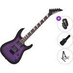 Jackson JS Series Dinky Arch Top JS32Q DKA HT AH Basic SET Transparent Purple Burst Електрическа китара