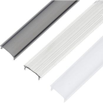 T-Led Difuzor profilu D2 Mini nacvakávací čirý 2 m