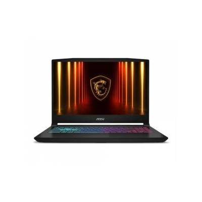 Лаптоп MSI Katana 15 HX B14WFK, i5-14450HX (10C/16T 6P+ 4E, up to 4.8Ghz), NVIDIA GeForce RTX 5060 8GB GDDR7 572 AI TOPS, 15.6" QHD (2560x1440) 165Hz, IPS-Level, 16GB DDR5 2x8 5600MHz, 512GB SSD Gen4x4, Intel WiFi 6E, BT5.3, 4 Zone RGB Kbd, NO OS, 2.4kg