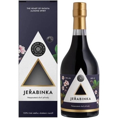 Ratafia Jeřabinka 18% 0,5 l (holá láhev)