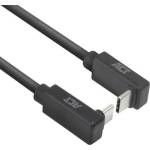 ACT Кабел USB-C 10Gbps, 60W, 1м, конектори на 90° up/down angled (EWENT-ACT-CAB-AC7477) - megamag