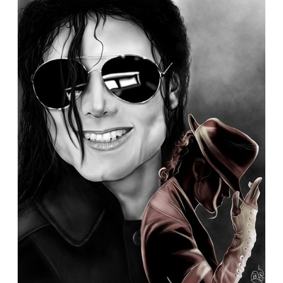 Obraz - King of Pop - Michael Jackson - PepéArt 60x50cm