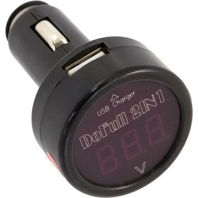 Voltmetr do auta 12V/24V +USB 12V/5V 1A SA019 – Hledejceny.cz