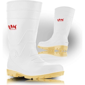 VM Footwear s. r. o Vm footwear nagano 1003-o4 / Работни ботуши o4 - бели 37 (1003-o4-37)
