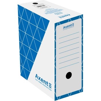 AXENT Архивна кутия картон Axent 350x255x150 mm Син (1304064-06-1733-02-A)