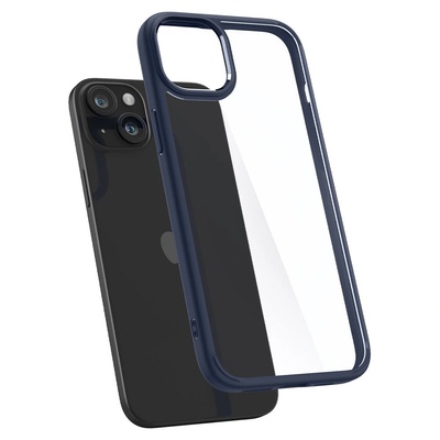 Spigen Калъф Spigen Ultra Hybrid, съвместим с iPhone 15 Plus Navy Blue (ACS06659) (ACS06659)