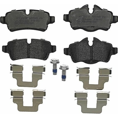Sada brzdových platničiek kotúčovej brzdy BREMBO PRIME LINE P 06 052