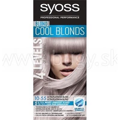 Syoss Blond Cool Blonds 10-55 ultra platinový blond