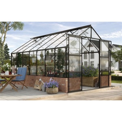 Vitavia Cassandra 11500 skleněný 3 mm 257 x 448 cm černý