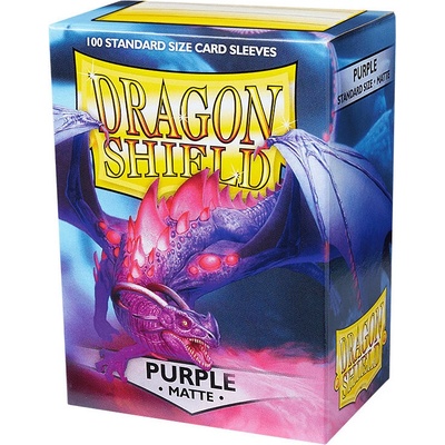 Arcane Tinmen Dragon Shield Obaly Standard size Matte Purple 100 ks