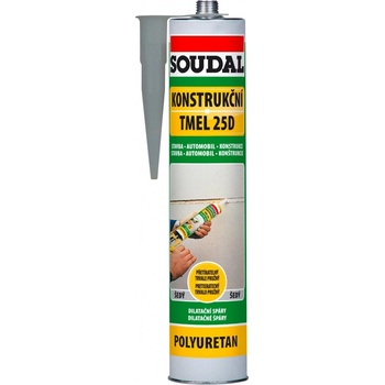 SOUDAL 25D Konstrukční tmel 310g šedý