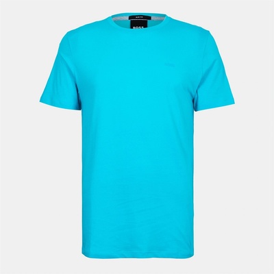 Boss Тениска Boss Mens BOSS Short Sleeve T-Shirt - Regular Fit (Tessler) - Open Blue