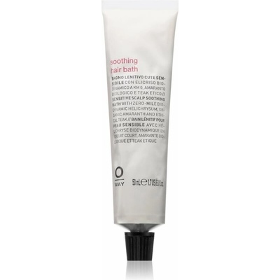 Oway soothing Hair Bath upokojujúci šampón pre citlivú vlasovú pokožku 50 ml