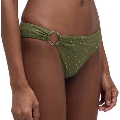 SUNDEK Cece culotte briefs with rhinestones bikini bottom - Green (Curuba)