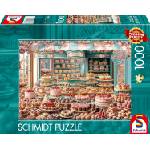 Schmidt Spiele Пъзел Schmidt от 1000 части - Сладкарница (58892)