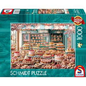 Schmidt Spiele Пъзел Schmidt от 1000 части - Сладкарница (58892)