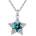 Дамско колие звезда от Swarovski Elements