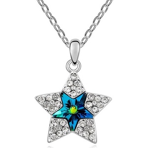  Дамско колие звезда от Swarovski Elements