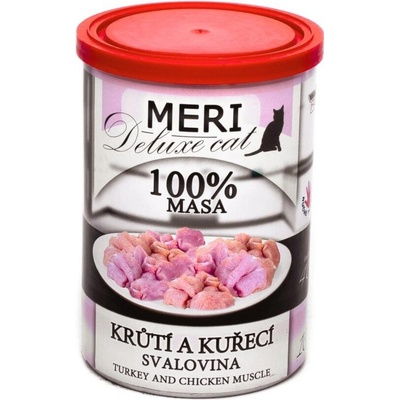 Sokol Falco Cat Meri Deluxe Morčacie a Kuracie svalovina 400 g