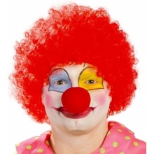 Parochňa AFRO červená klaun