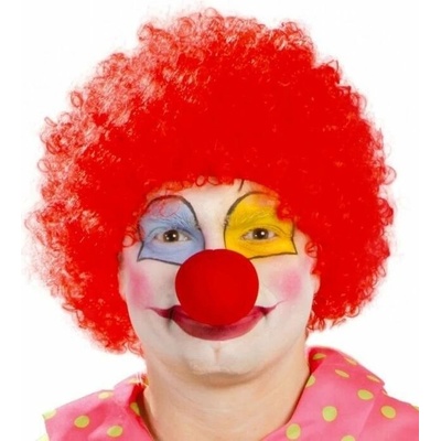 Parochňa AFRO červená klaun