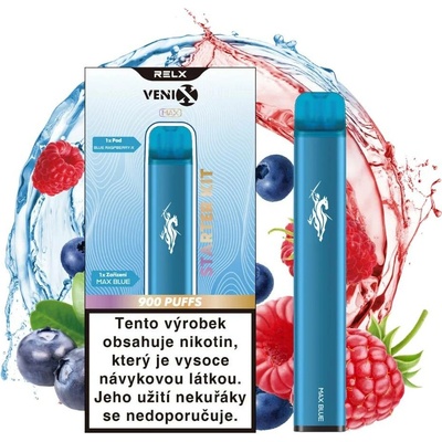 Venix MAX Starter Kit Max Blue 20 mg 900 potáhnutí