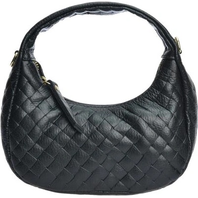 Anna Luchini dámska kožená kabelka AL WH SBV 18 Nero