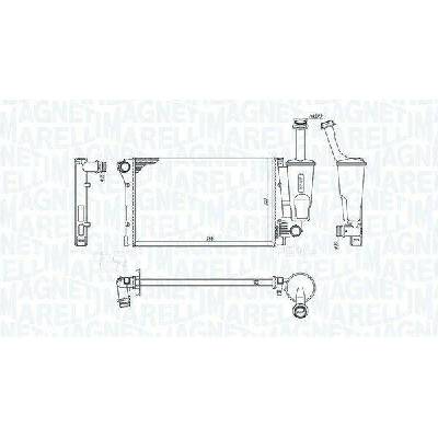 Chladič, chlazení motoru MAGNETI MARELLI 350213381000