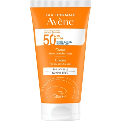 Avène Sun Слънцезащитен крем за лице, SPF50+, 50 ml