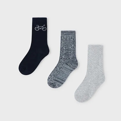 Mayoral Сет 3 чифта чорапи в различни цветове за момче Майорал