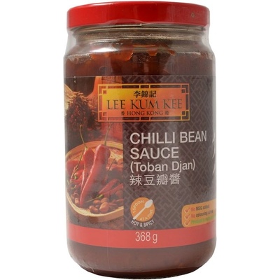 Lee Kum Kee chilli omáčka z bobů Toban Djan sklo 368 g