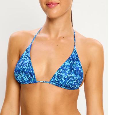 Plavky Modibodi TidalTriangle Bikini Top Python Blue horný diel (PMTBTPBPB) XL 120 dní na výmenu alebo vrátenie tovaru!