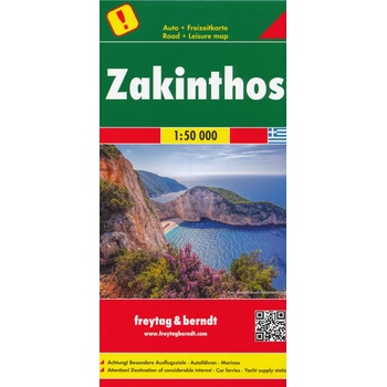 Freytag a Berndt Zakynthos automapa