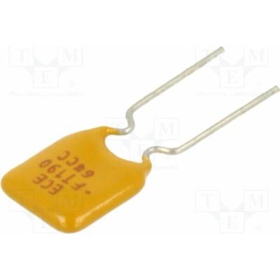 ECE FT190-36 Pojistka: polymerová PTC; 1,9A; Ø0,51x7,6mm