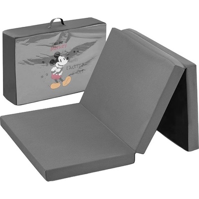 Hauck Сгъваем матрак Hauck - Mickey Mouse, 60 х 120 cm, сив (890301)