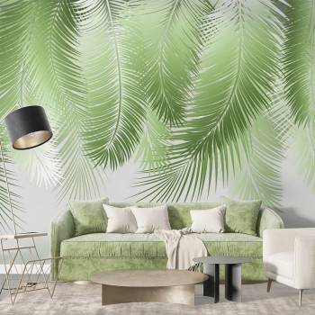 Image 1 of Art Gift Decor Фототапет Пролетно зелено