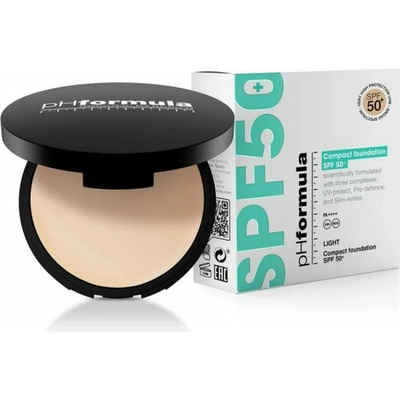 pHformula Compact foundation SPF 50+ Kompaktní make-up SPF 50+ Light Matt finish 10 g